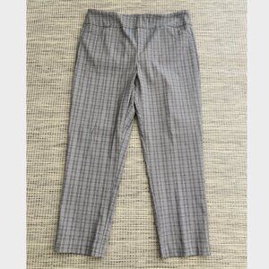 Bella Rose Glen Plain Pull On Straight Leg Pant X Large